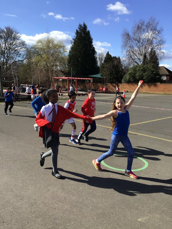 Image of Comic Relief and Wallace Field Junior School Fun