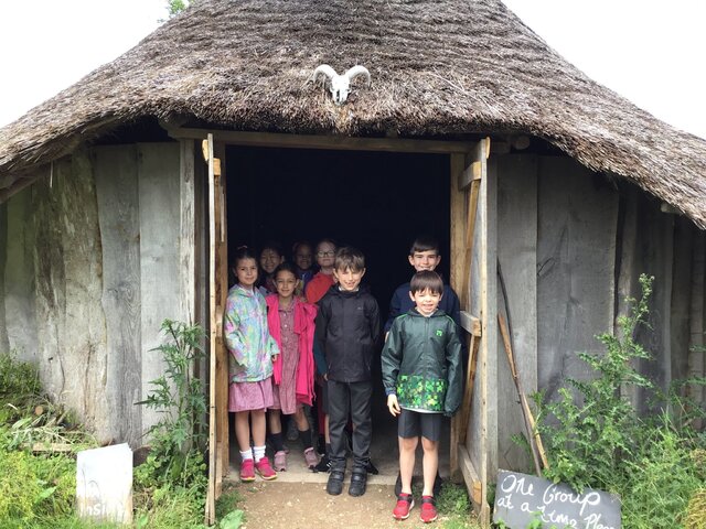 Image of Year 3 trip to Butser Farm