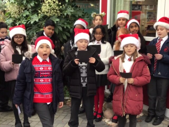 Image of Merry Christmas from Wallace Fields Junior School