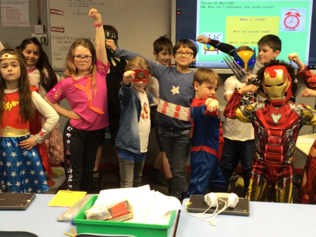 Image of World Book Day Superheroes